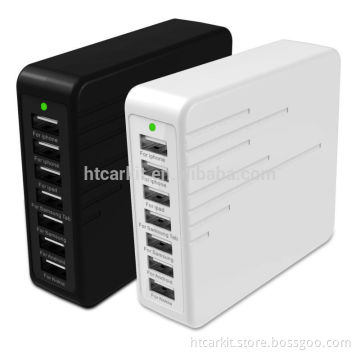 Multiple ports 7 port usb charger for mobile phone